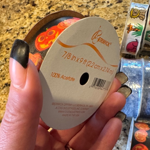 Colorful Patterned Ribbon Set - Picture 7 of 12